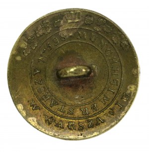 Kingdom of Poland, Clerical Button. Munchheimer the Elder (702)