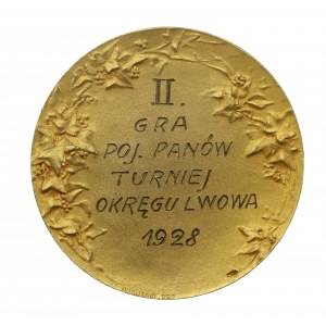 II RP, Medal Lwowski Klub Sportowy Pogoń 1928 r. (538)