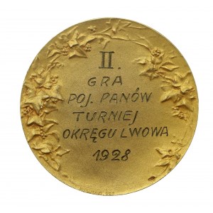 II RP, Medaille des Sportvereins Lvov Pogoń 1928 (538)