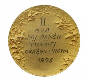 II RP, Medaille des Sportvereins Lvov Pogoń 1928 (538)