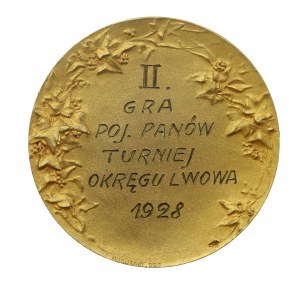 II RP, medaila Ľvovského športového klubu Pogoń 1928 (538)