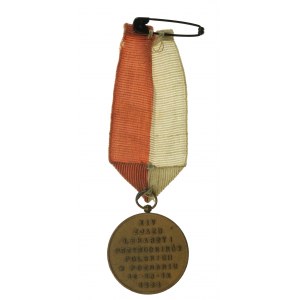 II RP, medaila XIV. kongresu poľských lekárov a prírodovedcov v Poznani 1933 (542)
