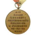 II RP, Medal XIV Congress of Polish Physicians and Naturalists in Poznan 1933 (542)