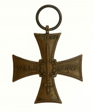 II RP, Croix de la Valeur 1920, Knedler numéroté [37654] (543)