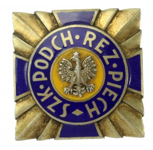 Seconde République, insigne de l'école des cadets de réserve de l'infanterie. Nagalski (545)