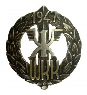 PRL, Odznaka Wyższy Kurs Kwatermistrzowski 1947 (546)