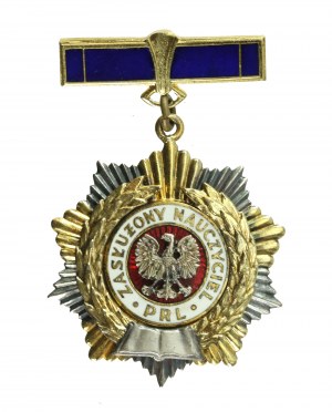 PRL, Odznaka tytułu honorowego Zasłużony Nauczyciel PRL (442)
