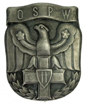 Polská lidová republika, odznak Důstojnické školy politiky a vzdělávání (466)