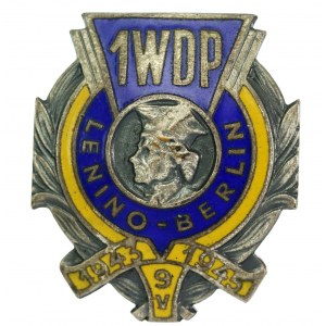 PRL, Badge of the 1st Warsaw Infantry Division (471)