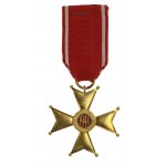 PRL, Croix d'Officier de l'Ordre de Polonia Restituta (Classe IV) avec boîte (802)