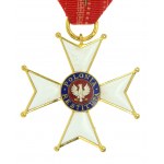 PRL, Ritterkreuz des Ordens der Polonia Restituta (Klasse V) mit Miniatur und Schachtel (803)
