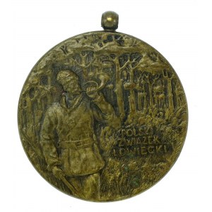 II RP, médaille de l'Association polonaise de chasse (810)