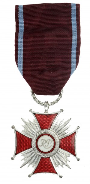 Dritte Republik, Silbernes Verdienstkreuz mit Schachtel (812)