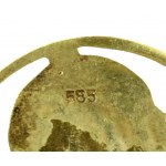 II RP, Abzeichen, GOLD, 25 Jahre Społem (826)