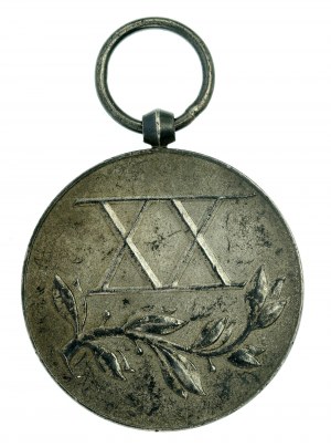 Druhá republika, medaila za dlhoročnú službu, XX rokov (829)