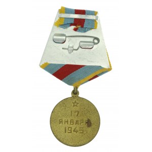 UdSSR, Medaille für die Befreiung von Warschau (831)