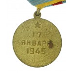 ZSSR, medaila Za oslobodenie Varšavy (831)