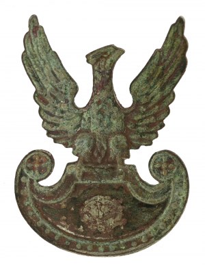 II RP, Aigle wz. 19, Trésorier et Fiszbein, couronne enlevée (216)