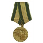 SSSR, Medaile za výstavbu Bajkalsko-amurské magistrály s průkazem 1981 (518)