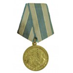 UdSSR, Medaille für den Wiederaufbau der Eisenmetallurgiebetriebe des Südens mit ID 1950 (519)