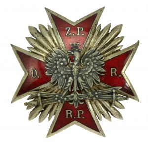 II RP, Badge of the General Association of Reserve NCOs of the R.P. with ID card 82)