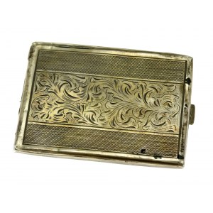 Silver cigarette box from MO Commander General Witold, 1948 (786)