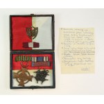 II RP, Ensemble de souvenirs d'un soldat du 5e régiment de fusiliers volontaires de l'armée de Lituanie centrale (787)