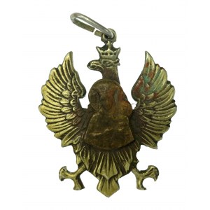 Patriotic eagle with Our Lady of Czestochowa (863)