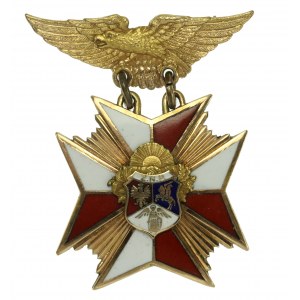 Cross of Merit of the Polish National Union in the USA - GOLD (866)