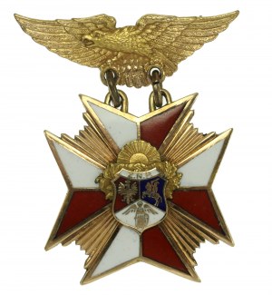 Cross of Merit of the Polish National Union in the USA - GOLD (866)