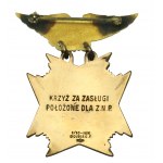Verdienstkreuz der Polnischen Nationalen Union in den USA - GOLD (866)