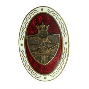 Badge Allegory of Poland - Rise of the NKN and Legions 16 August 1914 (872)