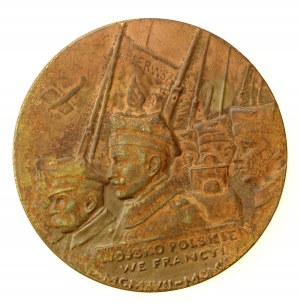 II RP, Jenerał Józef Haller 1919 medaile (873)