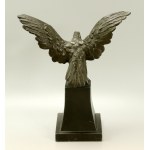 II RP, statuette de récompense en forme d'aigle, Katowice 1938 (406)