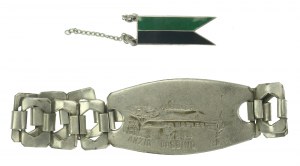 PSZnZ, set di soldati, bracciale e gagliardetto (882)