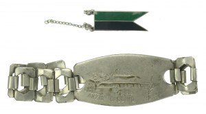 PSZnZ, zestaw po żołnierzu, bransoleta i proporczyk (882)