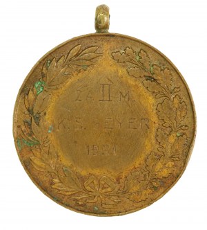 II RP, Medaille Sportverein Geyer, Łódź 1931 (251)