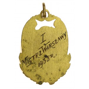II RP, Meister der Warschauer Sportplakette 1933 (715)