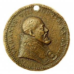 Kirche Staat, Medaille, Urban VIII 1626 (498)