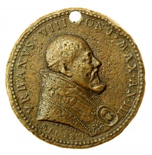 Kirche Staat, Medaille, Urban VIII 1626 (498)