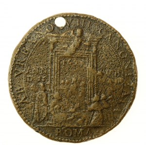 Kirche Staat, Medaille, Urban VIII 1626 (498)