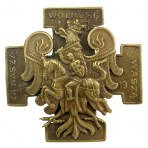 II RP, odznaka Dywizja Litewsko - Białoruska (919)