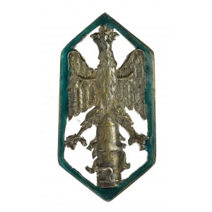 II RP, miniatura odznaki Szkoła Gazowa (923)