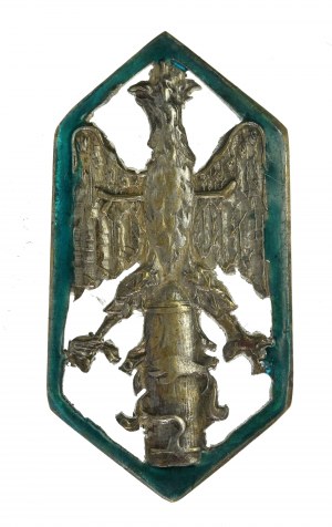 II RP, miniatura del distintivo della Scuola del Gas (923)