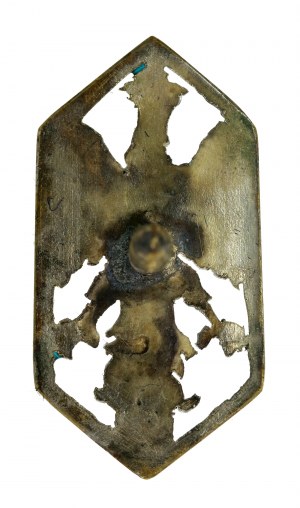 II RP, miniatura del distintivo della Scuola del Gas (923)
