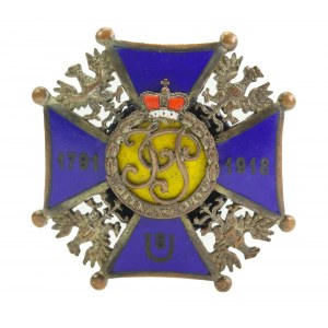 II RP, insigne du 8e régiment Uhlan. Walenta, Cracovie (928)