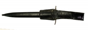 Italian bayonet, replacement, with scabbard and frog (123)