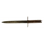 Italian bayonet, replacement, with scabbard and frog (123)