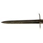 Italian bayonet, replacement, with scabbard and frog (123)