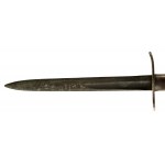 Baionetta italiana di ricambio, con fodero e alamaro (123)